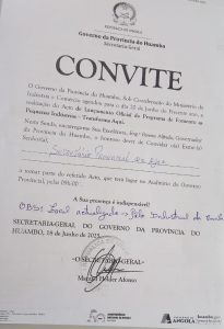 AJEA em destaque na feira de produtos e serviços no Huambo